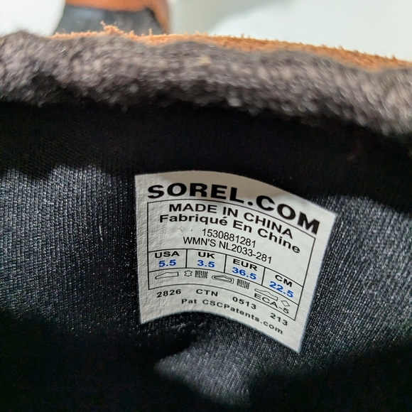 Sorel Conquest Carly Tall Winter Weather Boots 5.5 - Picture 12 of 12